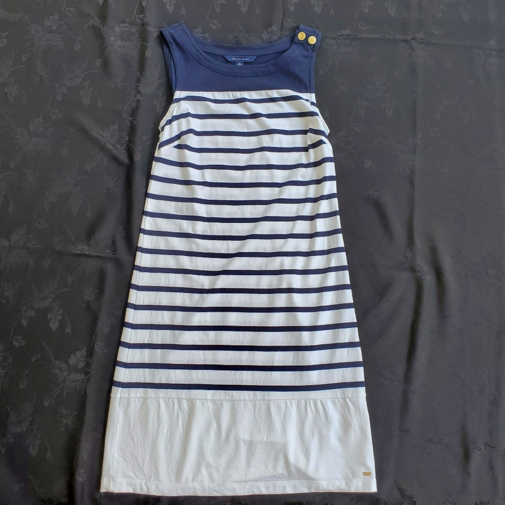 Tommy Hilfiger Striped Shift Tunic Dress Woman's